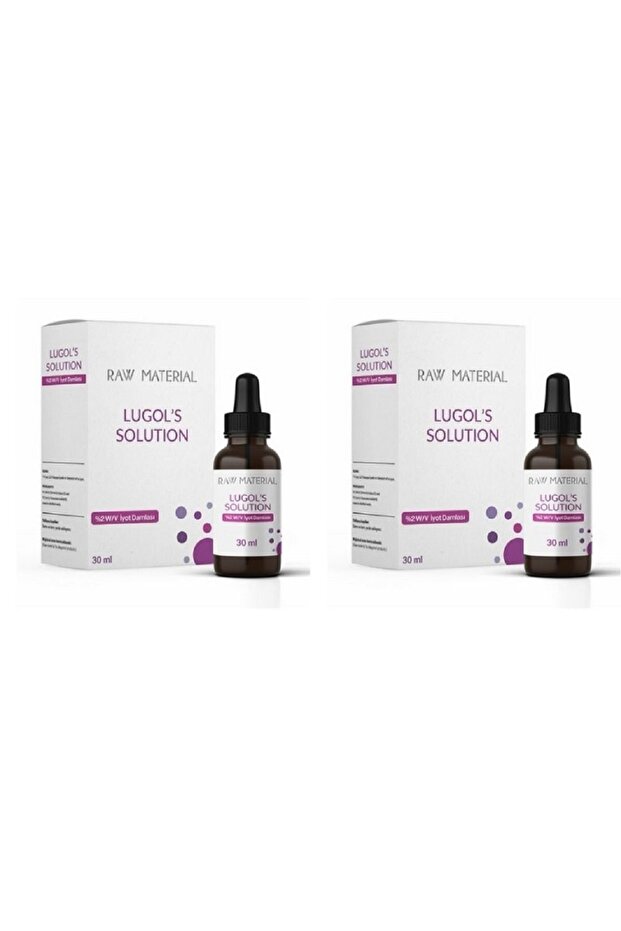 Lugol's Solution Iyot %2 Damla 30 Ml X 2 Adet - 1