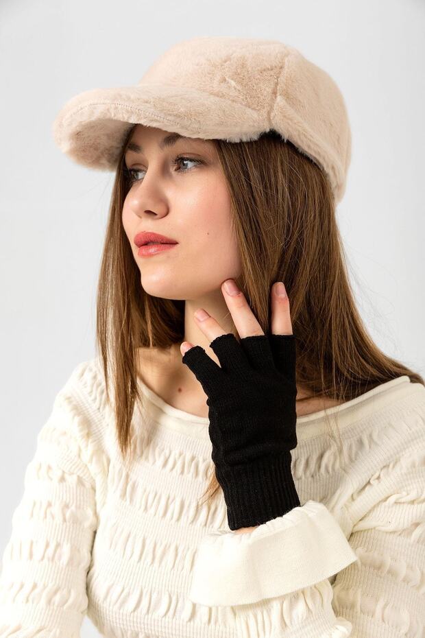 Unisex Dokuma Basic Kısa Eldiven - 2