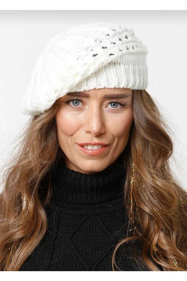New Season Women's Design Painter Knitwear Knitted Beret