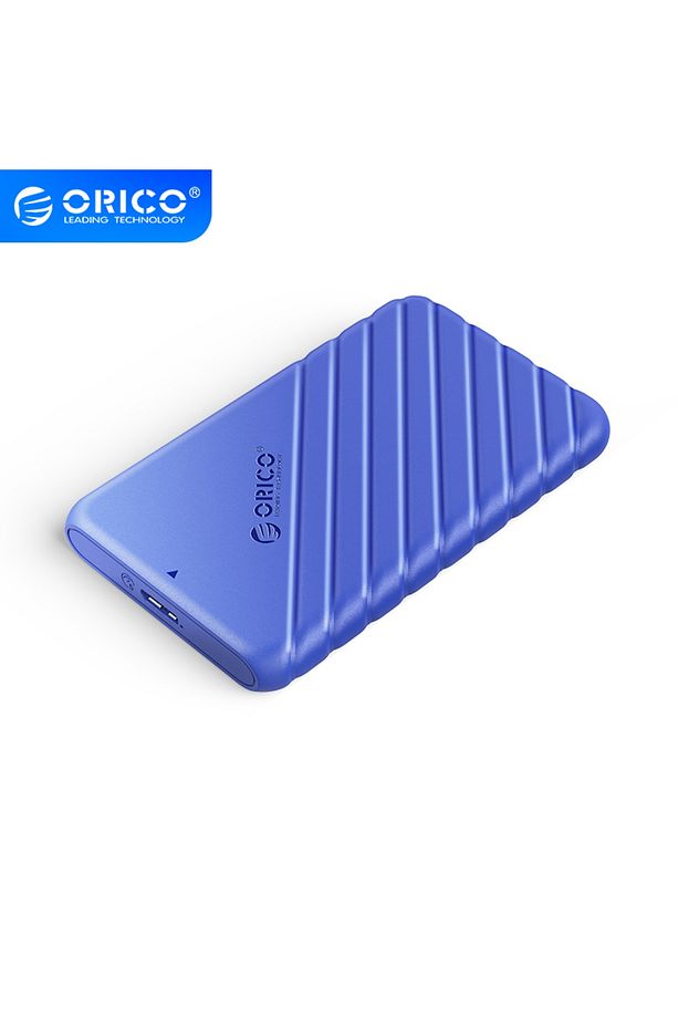 Usb3.0 2.5 Inç Hdd 6tb Ssd Harici Slim Harddisk Kutusu, 25pw1-u3-bl, Mavi - 1