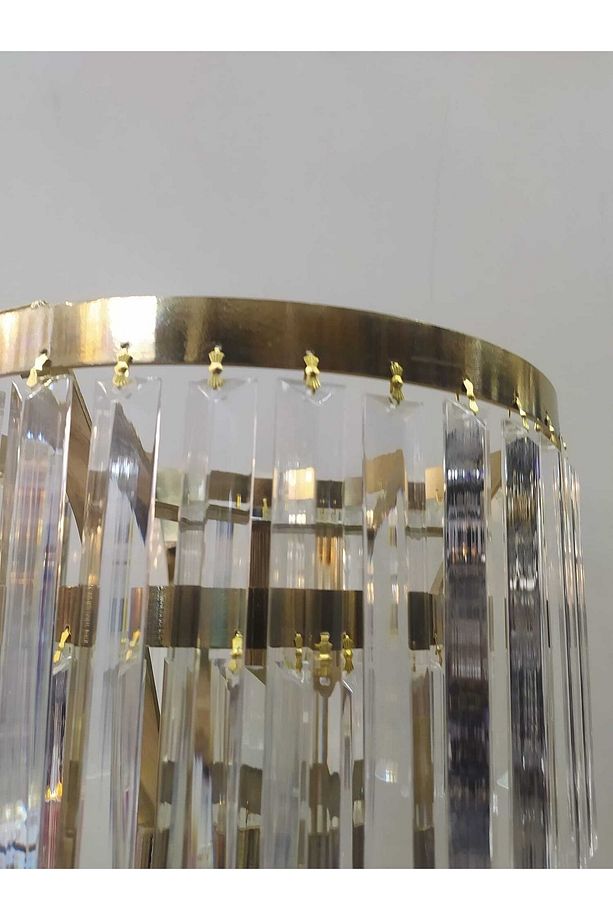 Lambader Kristal Taşlı Gold - 3