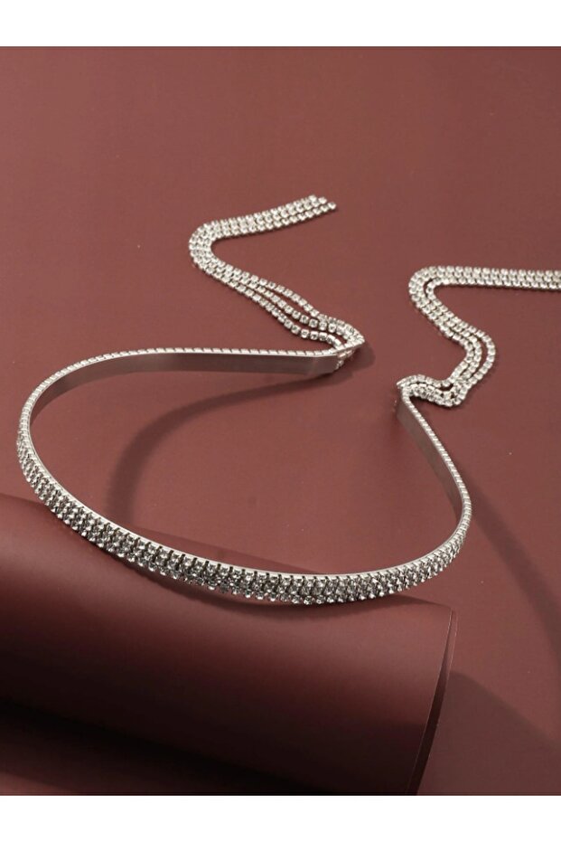 Women's Crystal Stone Dangle Crown Hair Band