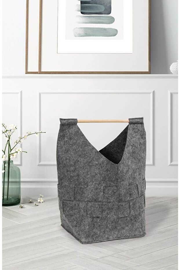 Keçe Örgü Sepet Organizer - 1