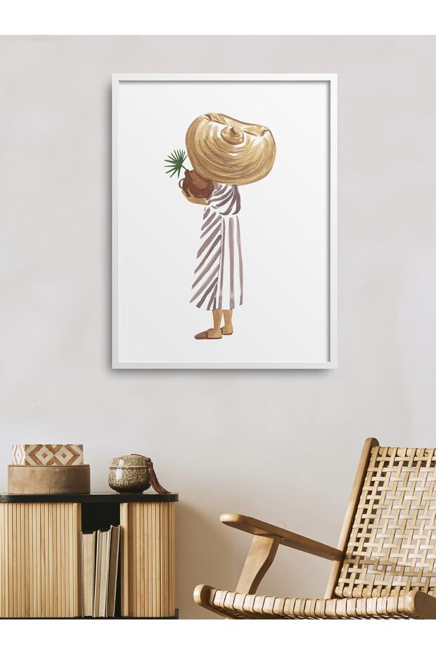 Single Table with White Laminated Frame Tk/040 - 1