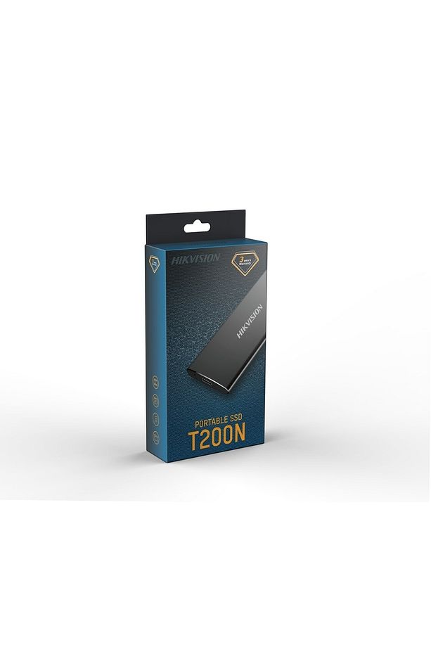 T200N 512 GB Type-C 3.1 Taşınabilir SSD Siyah - 4