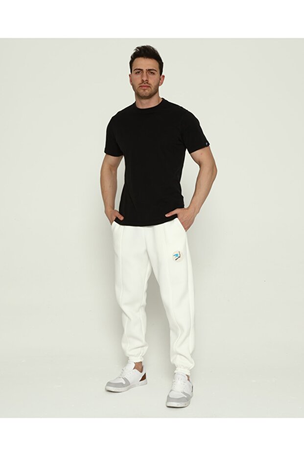 Ecru Sweatpants - 1