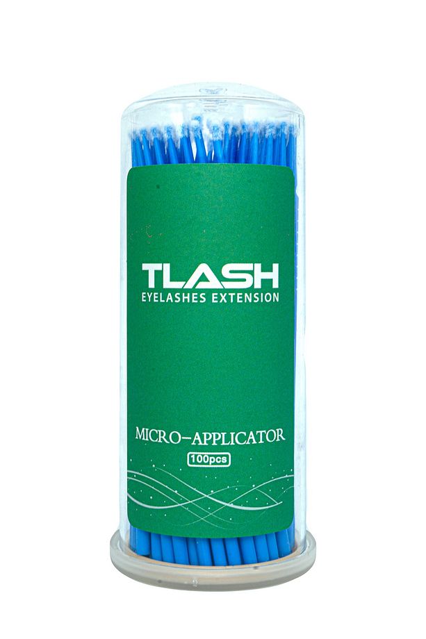 Kirpik Fırçası , t-lash , Tek Kullanımlık Mikro Fırça , 100 Adet/Paket - 1