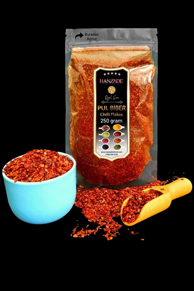 Pul Biber Ince Orta Acı 250 Gr - 1