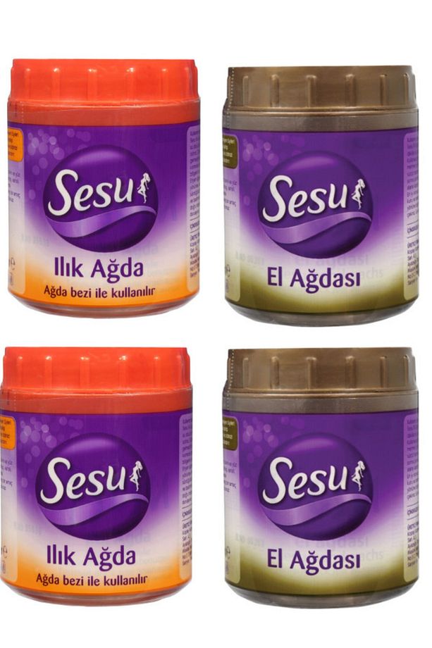 2 Adet Ilık Ağda 250gr + 2 Adet El Ağdası 250gr - 1