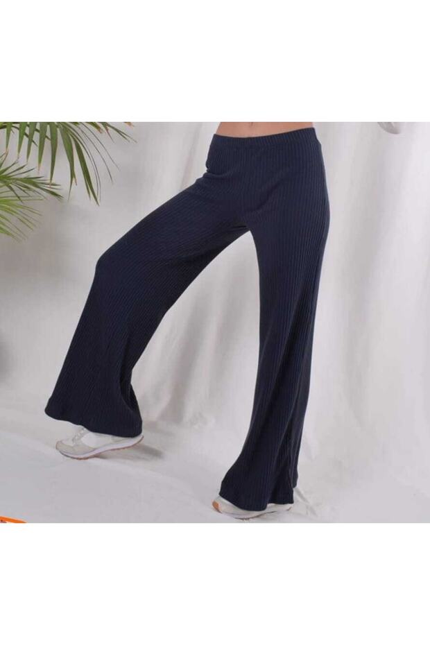 Ispanyol Paça Fitilli Pantolon - 1