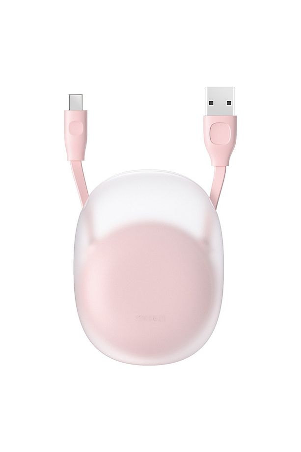 Lets Go Little 2a Makaralı 100 Cm Type-c Kablo Pembe - 1