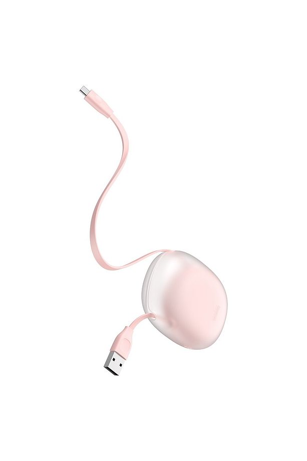Lets Go Little 2a Makaralı 100 Cm Type-c Kablo Pembe - 2