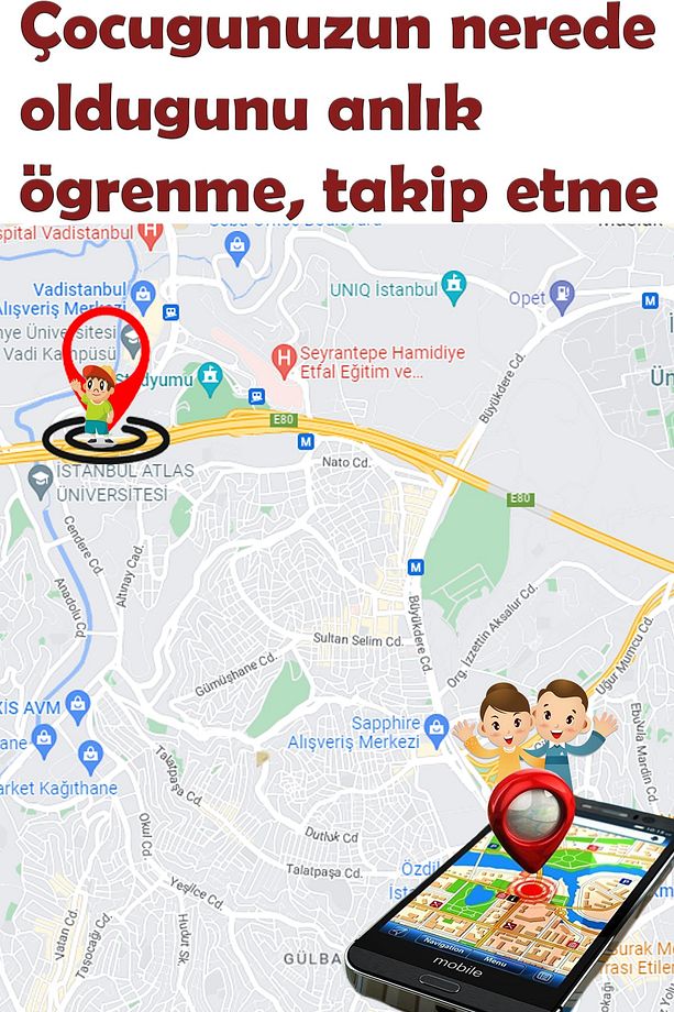 Çocuk Konum Takipli Btk Kayıtlı Sim Kart Girişli Lbs Ve Sos Özellikli Akıllı Saat - 4