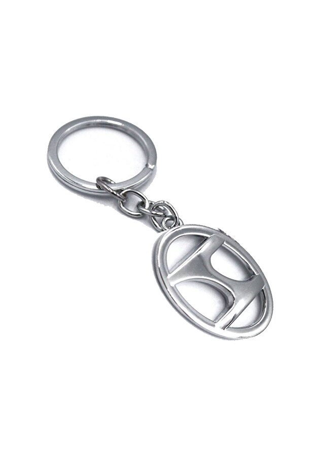 Hyundai Starex Keychain Metal 3D Metal Automobile Keyring - Chrome Finish Auto Keyring