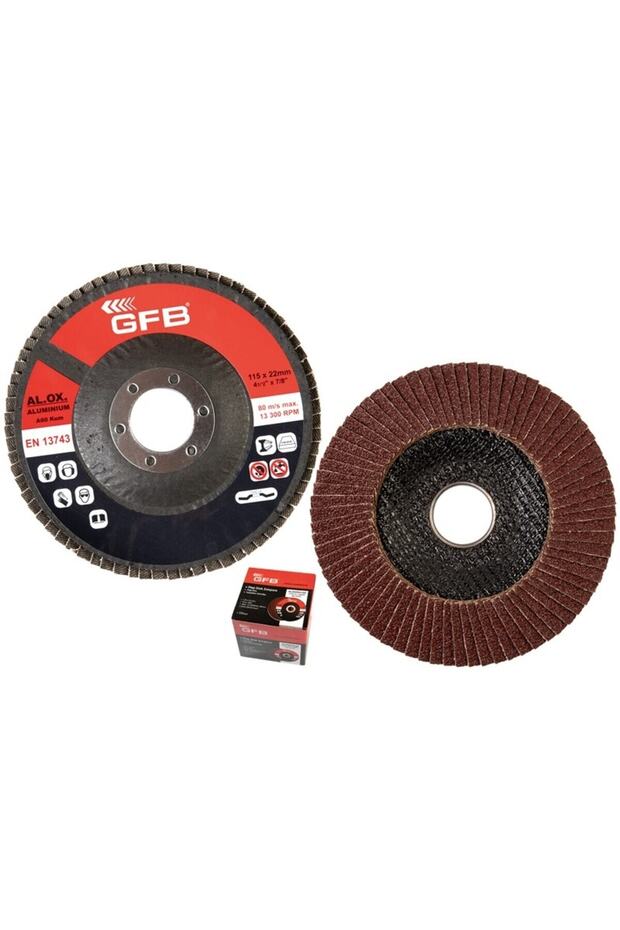 Flap Disc Sandpaper Metal Sandpaper Quality Sandpaper 115mm - 40kum (10LU)