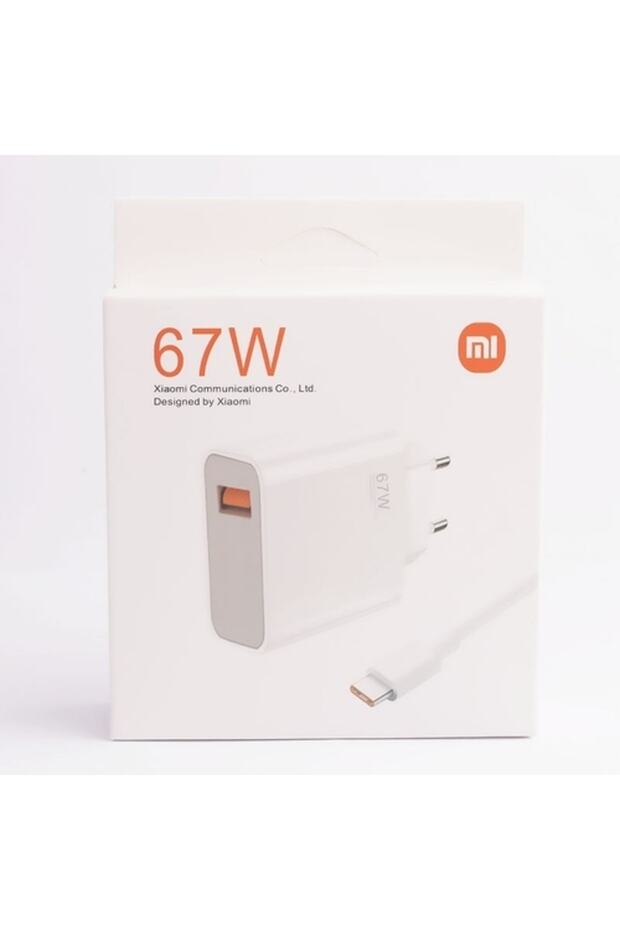 Day Xiaomi Mi 11 Pro 67 Watt Orjinal Turbo Şarj Cihazı Redmi Mi 6a Type-c Data Kablo + Myd-12-eh - 1