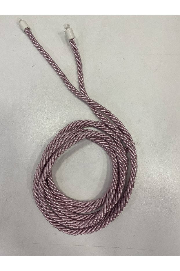 Double Breasted Fastening Device Rope Cord Background Curtain Cornice Tactical Dried Rose