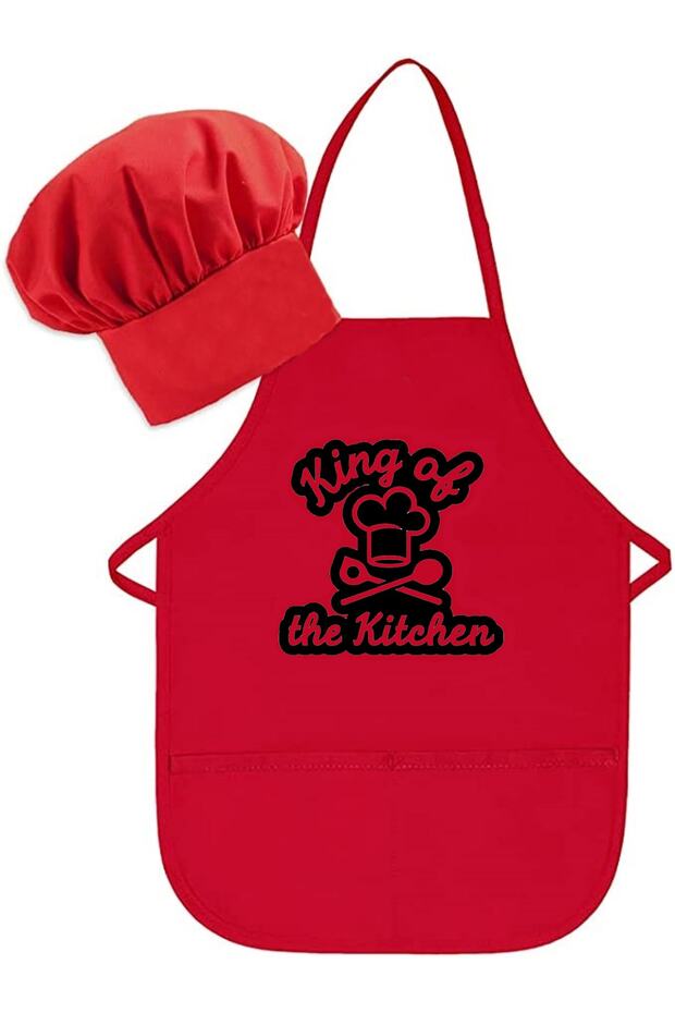 Children Chef Apron/school Activity Apron/cook/kid Kitchen Apron/patterned Apron/printed Apron
