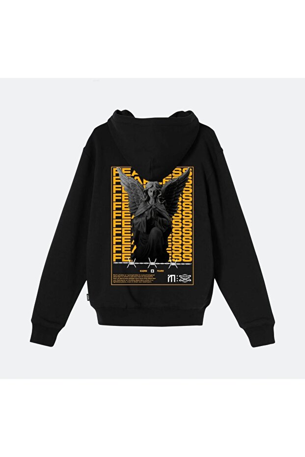 Oversize Fearless Angel Unisex Hoodie