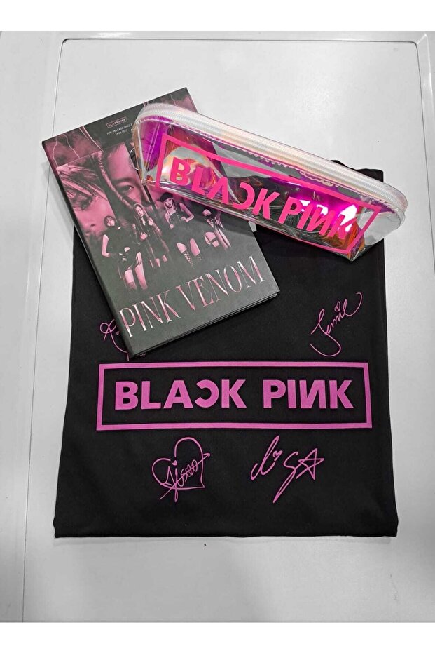 Blackpink T Shirt Notebook Pen Holder
