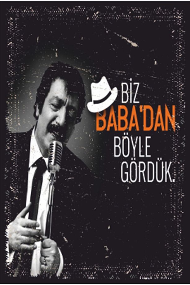 Müslüm Gürses Müslüm Baba Arabesk Retro Ahşap Poster - 1