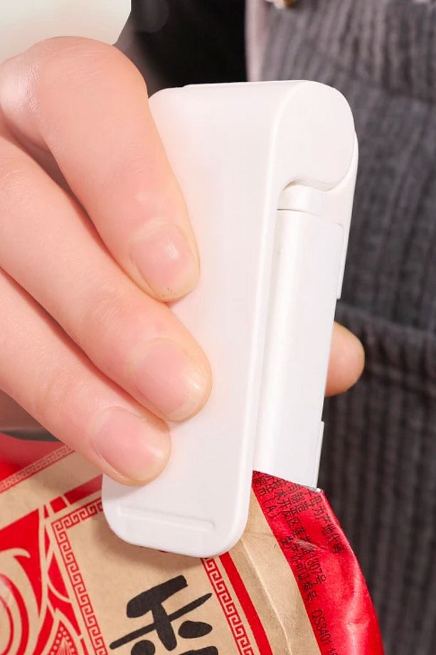 Pilli Poşet Kapatıcı Super Sealer Paket Kapatıcı Poşet Ağzı Kapatıcı - 5