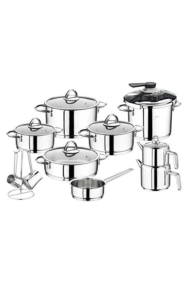 1087 18 Parça Çelik Çeyiz Seti - 1