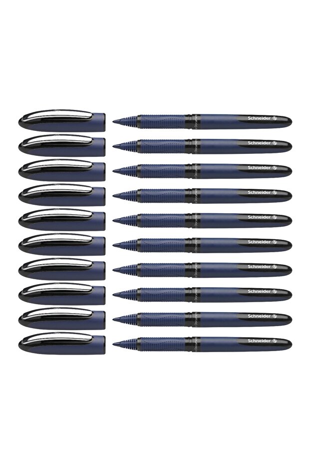 One Business 0.6 Signing Pen Single Color 10pcs Black