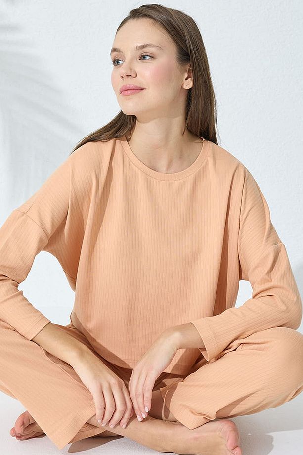 Somon Örme Pijama Takımı - 1