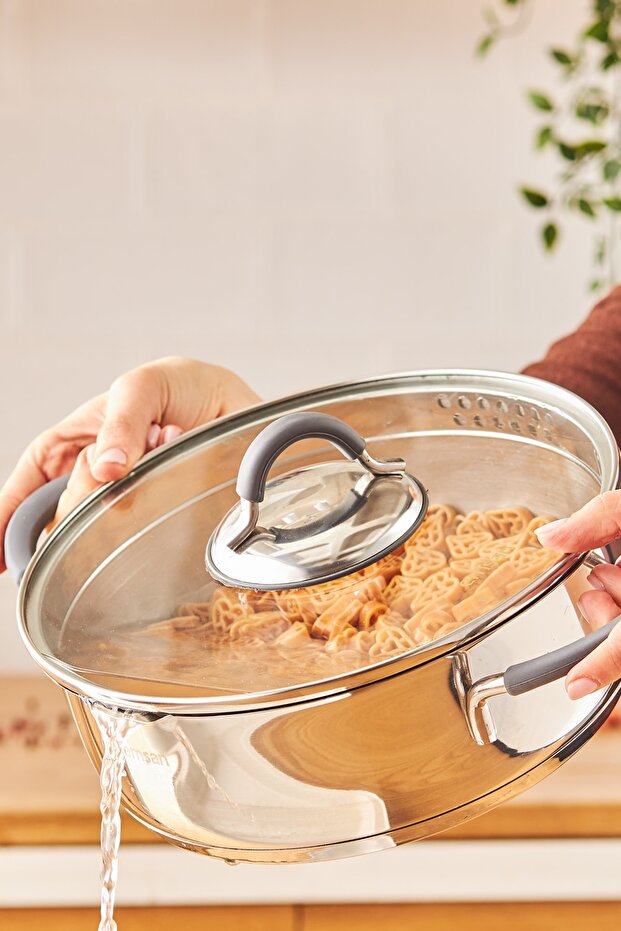 Unique 8 Parça Çelik Tencere Seti - 3