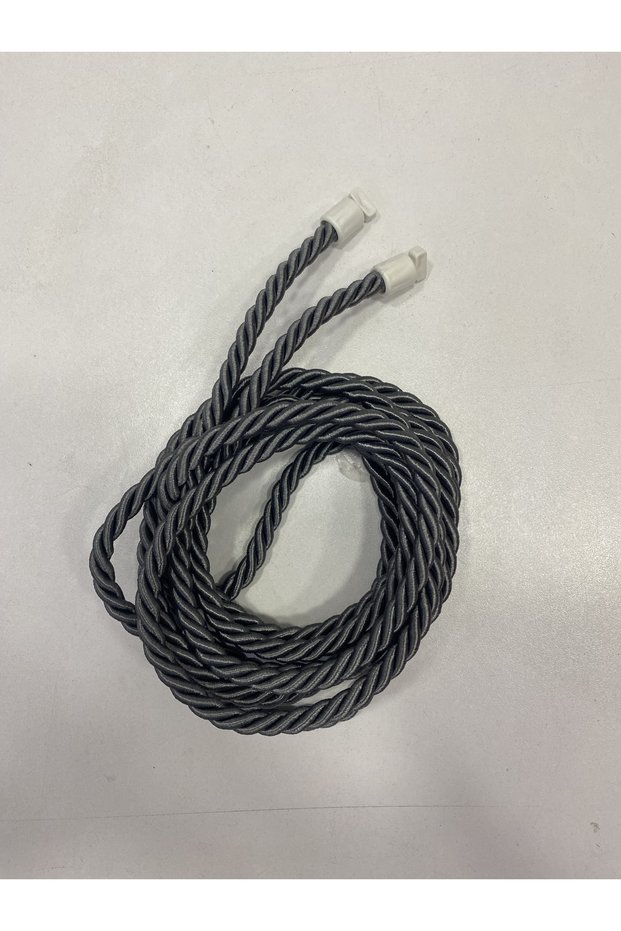Double Breasted Fastening Device Rope Cord Background Curtain Cornice Tactical Dark Gray
