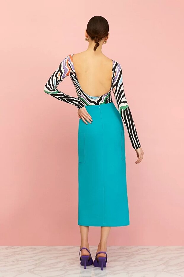 Zebra Desen Bluz - 2