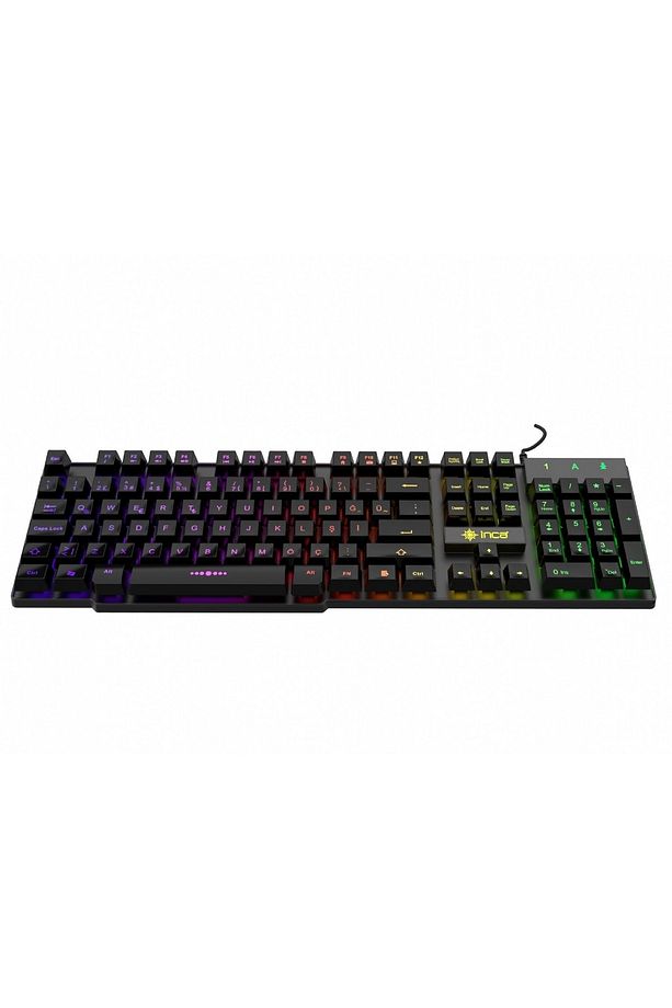 Ikg-448 Gaming Klavye & Mouse Set Rainbow Effect Klavye - 4