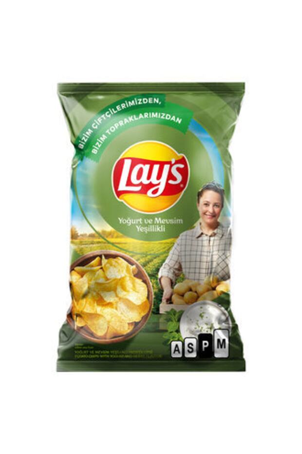 Yoğurt Mevsim Yeşillikli Patates Cipsi Parti Boy 150 G ( 5 Adet ) - 1