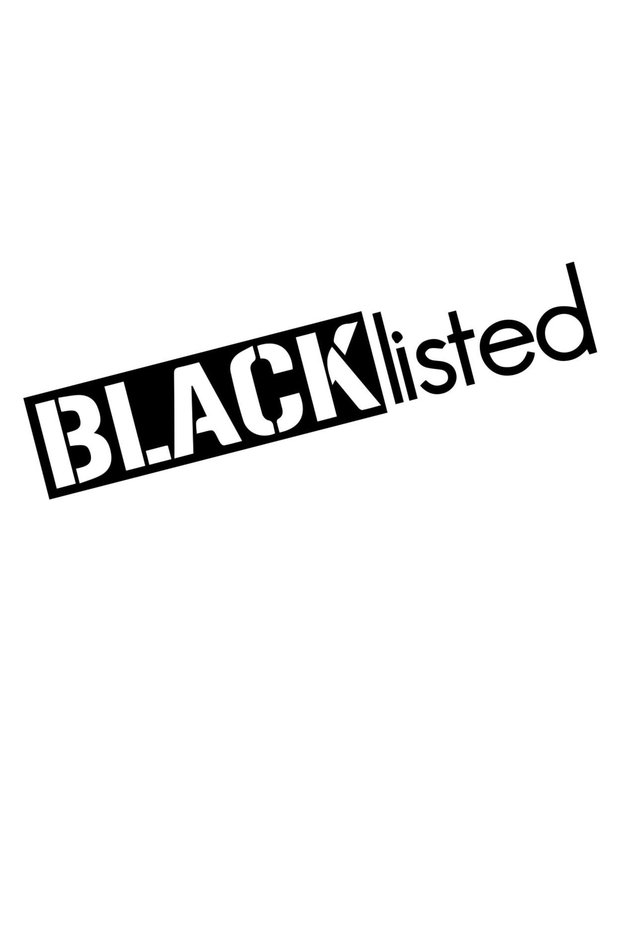 Black Listed 15x4 Cm Car Motorcycle Helmet Laptop Glass And Auto Sticker
