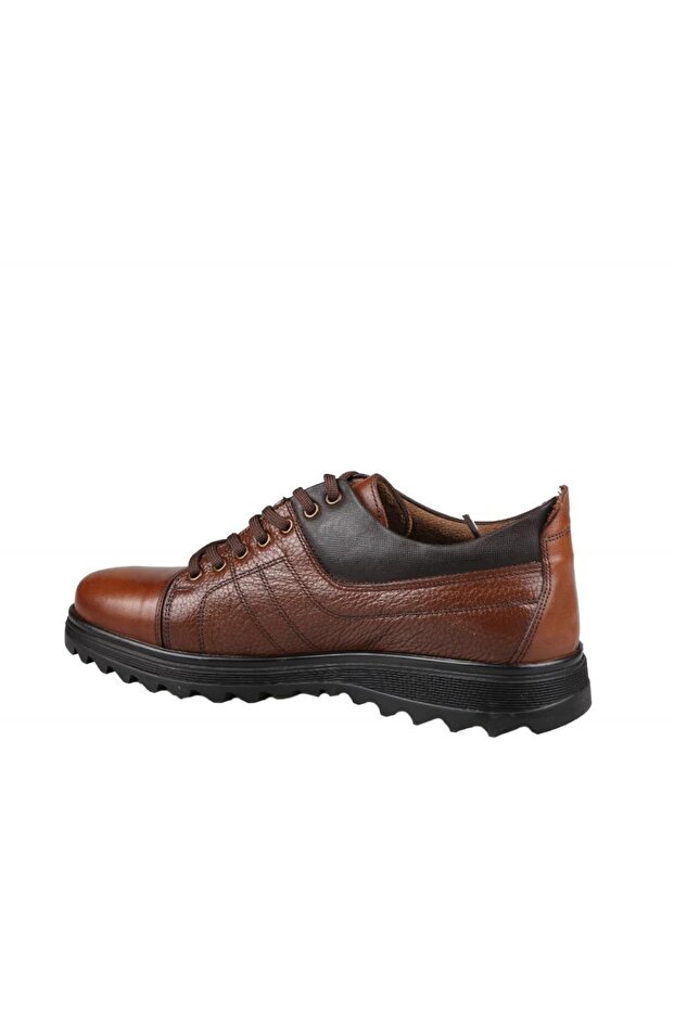 2904 Hakiki Deri Taba Erkek Günlük Ayakkabı - 4