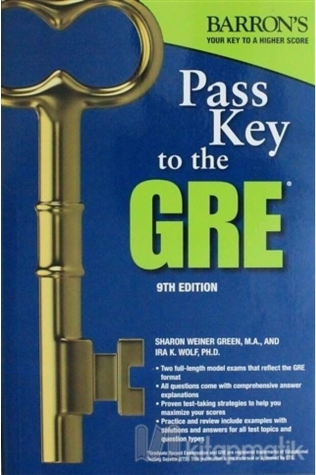 Pass Key To The Gre Test - 1