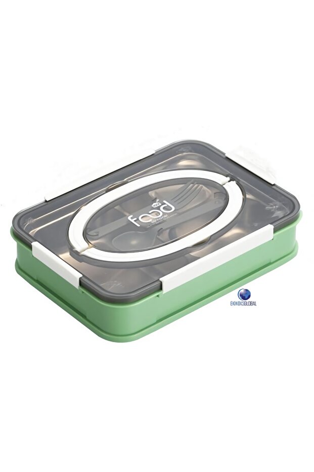 Portable Four Compartment 304 Stainless Steel Lunch Box Lunch Box For Children Student Office 1000ml