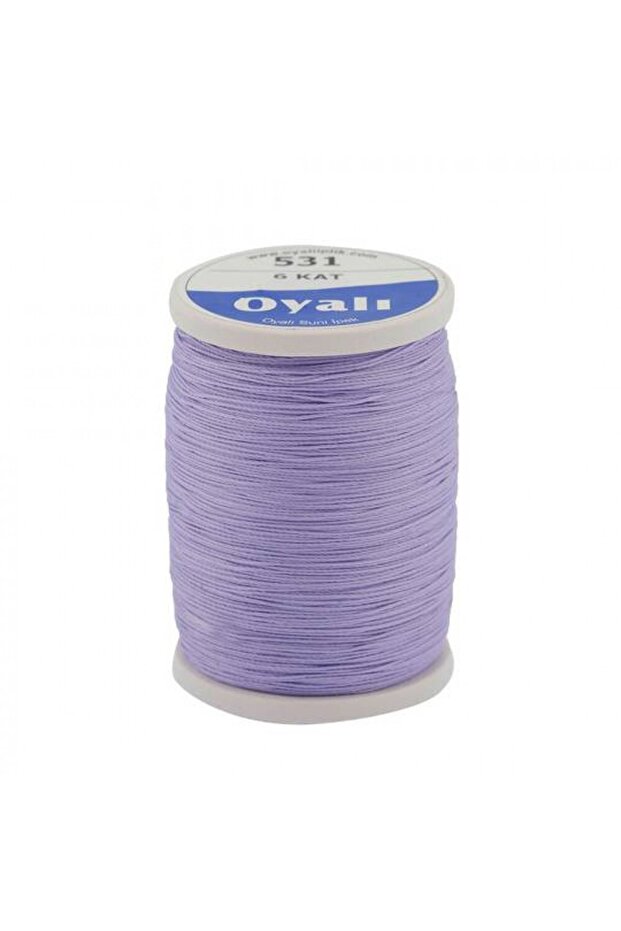 Embroidered 6 Layers Artificial Silk Cross Stitch Etamine Hand Embroidery Rope Color No: 531