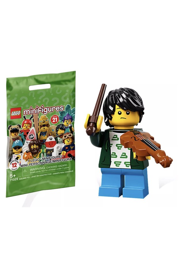 71029 Minifigure Series 21 2 - Violin Kid Minifigure