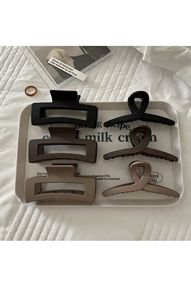 Women's 6-Piece Brown Double Model Large Xl Latch Buckle Set
