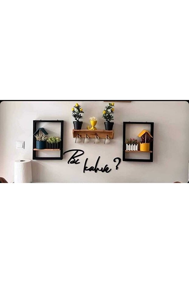 Raflı Mutfak Dekor - 1