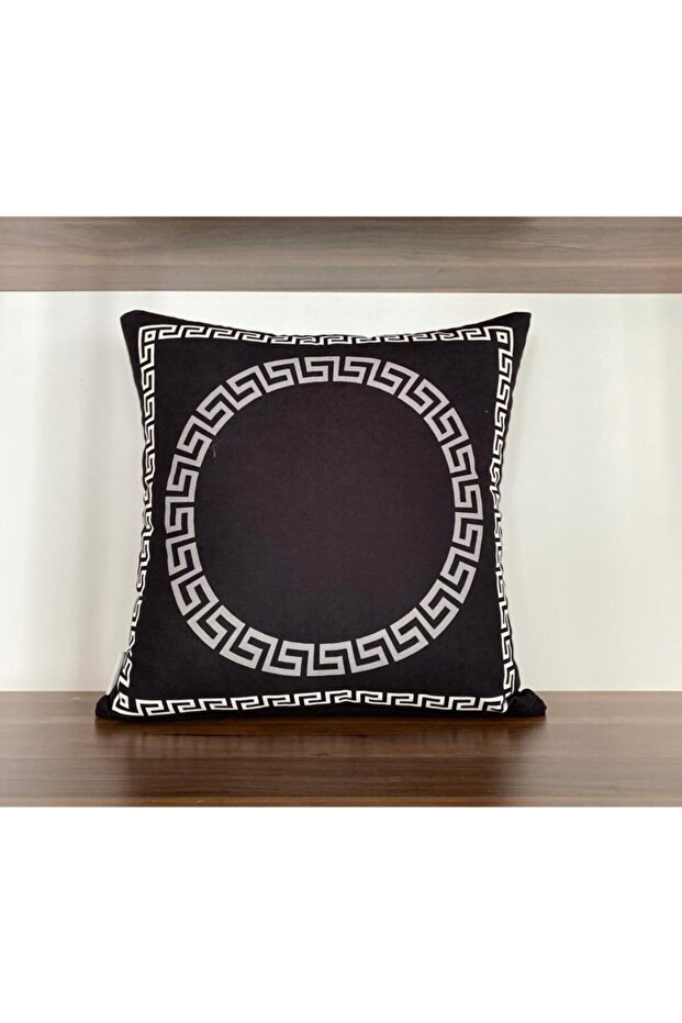 Digital Printed Double Sided Patterned Throw Pillow Cover - 1