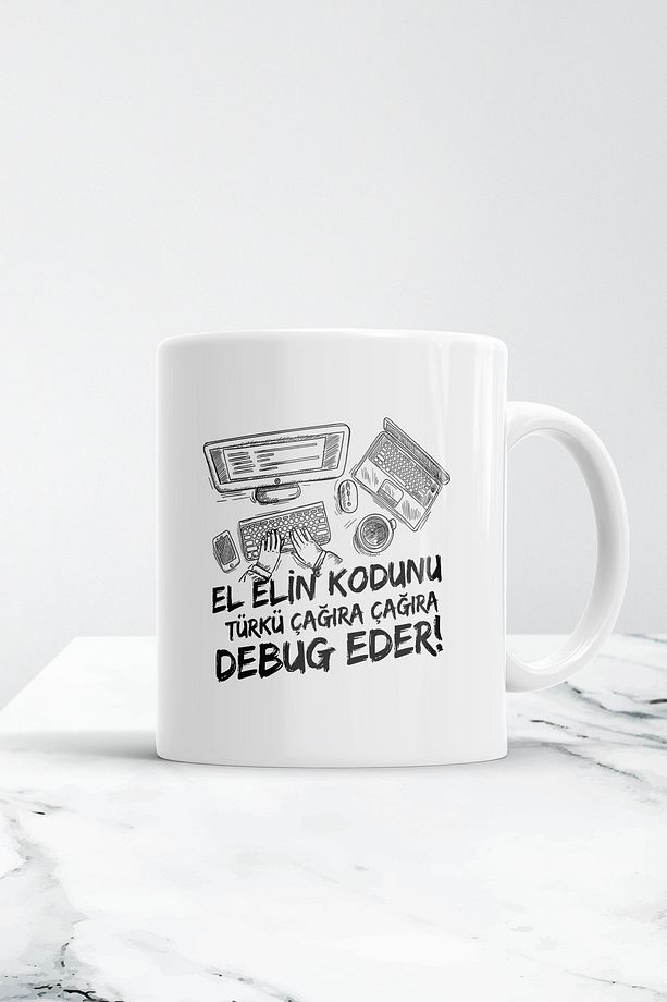 Esprili Yazılımcı Kupa Bardak - 1