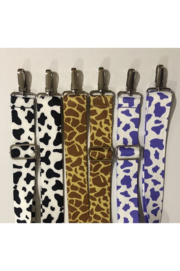 حزام حقيبة قابل للتعديل بنمط الزرافة، وحزام حقيبة، وإكسسوارات حقيبة - 6