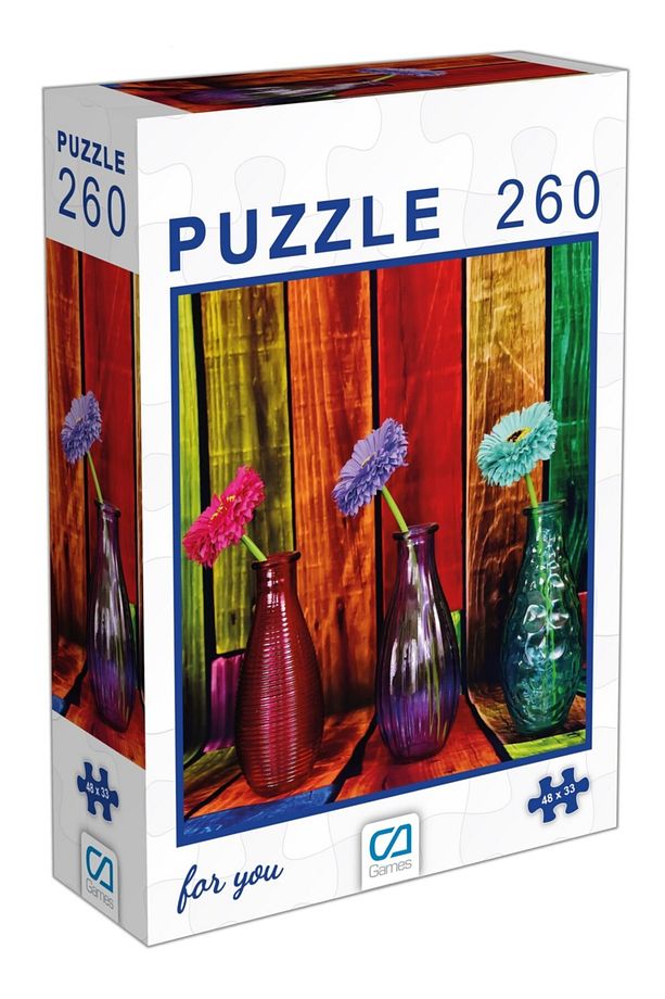 Çiçekler Puzzle 260 Parça - 1