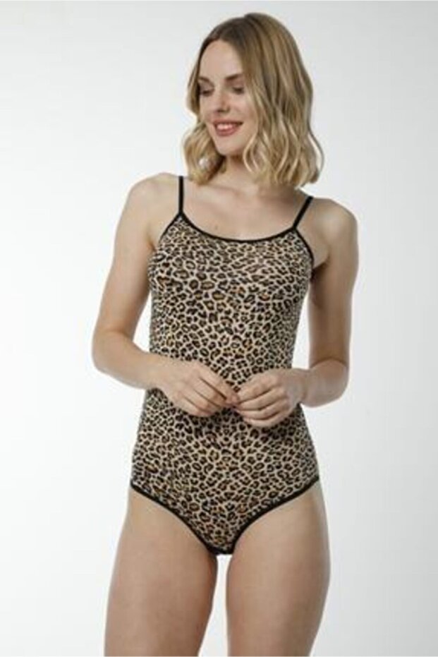 ليوبارد منقوشة حبل حزام مدمن مخدرات الجسم - 3