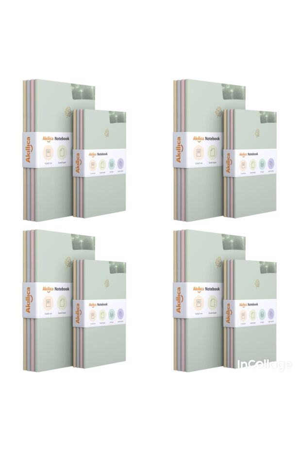 مجموعة من 32 دفتر ملاحظات مبطن - 1