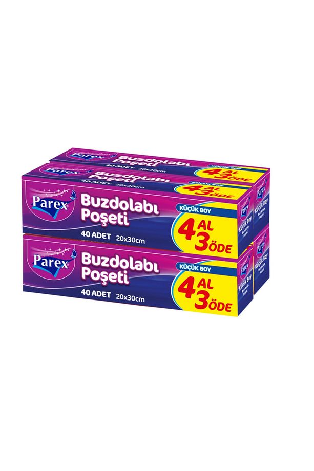 Küçük Boy Buzdolabı Poşeti 4 Al 3 Öde - 1