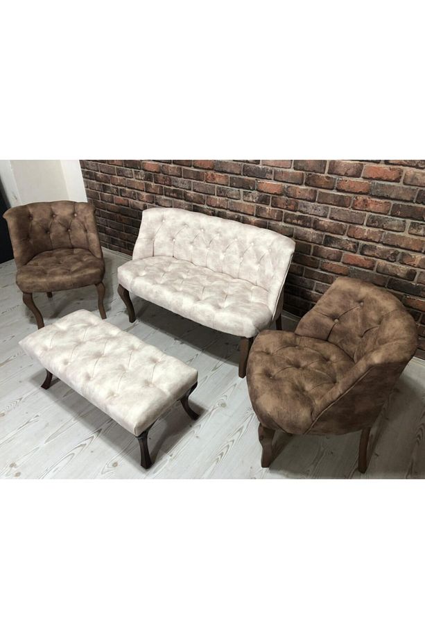 Koltuk Takımı Çay Seti Oturma Grubu - 3